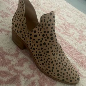 Dolce vita. Never worn. Size 10. Leopard dot booties.